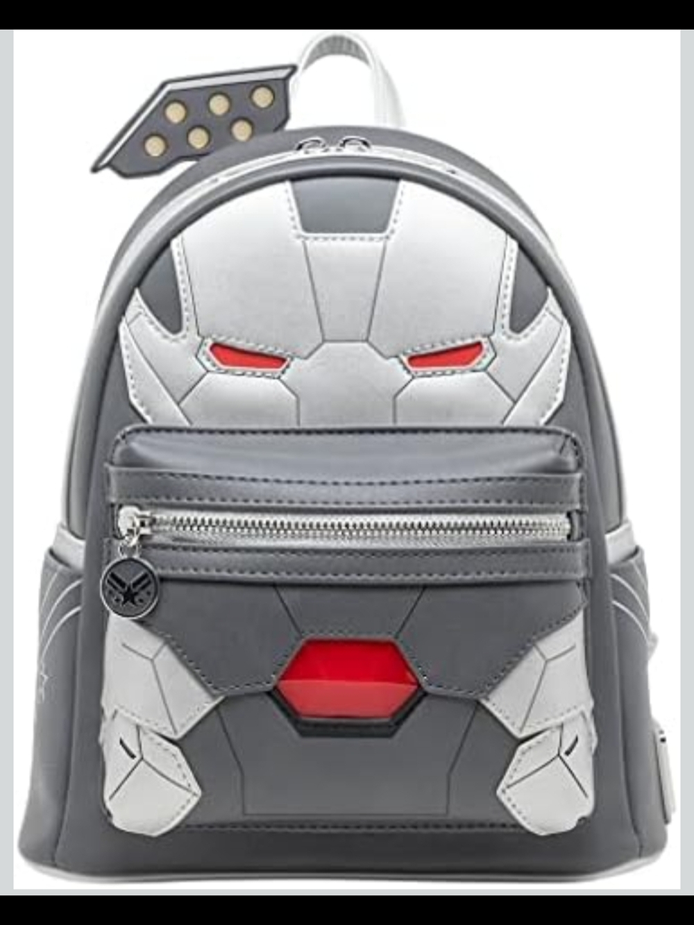 Loungefly Marvel Light Up War Machine Cosplay Mini Backpack